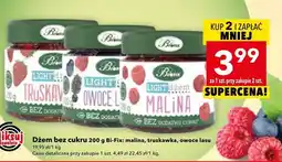 Lewiatan Dżem Bi-Fix malina/truskawka/owoce lasu bez cukru oferta