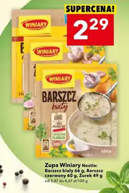 Lewiatan Zupa Winiary barszcz biały/barszcz czerwony/żurek oferta