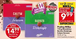 Lewiatan Praliny Milka Bardzo Dziękuję, Całym Sercem oferta