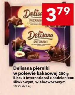 Lewiatan Pierniki Delisana w polewie kakaowej Biscuit International oferta