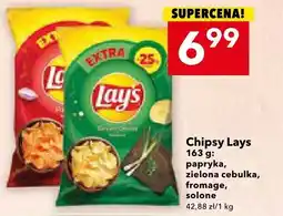 Lewiatan Chipsy Lays papryka, zielona cebulka, fromage, solone oferta
