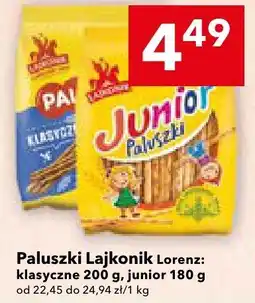 Lewiatan Paluszki Lajkonik klasyczne, junior Lorenz oferta