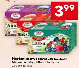 Lewiatan Herbata owocowa Malwa aronia, dzika róża, leśna oferta