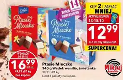 Lewiatan Czekolada Ptasie Mleczko wanilia, śmietanka Wedel oferta