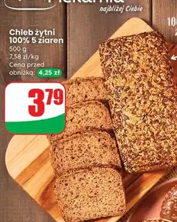 Dino Chleb żytni 100% z ziaren Dino oferta