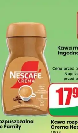Dino Kawa rozpuszczalna Crema Nescafé oferta