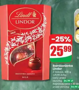 Dino Bombonierka Lindor milk Lindt oferta