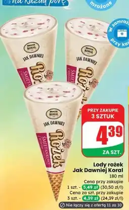 Dino Lody rożek Jak Dawniej Koral oferta