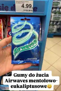 Dino Gumy do żucia mentolowo-eukaliptusowe Airwaves oferta