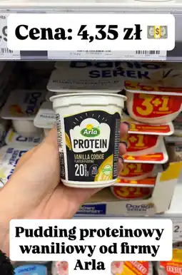 Dino Pudding proteinowy o smaku vanilla cookie Arla oferta