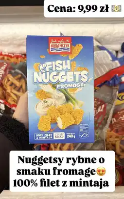 Dino Nuggetsy rybne z mintaja o smaku fromage Abramczyk oferta