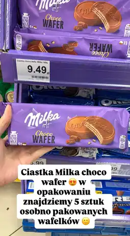 Dino Ciastka Milka Choco Wafer oferta