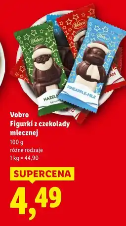 Lidl Figurki z czekolady mlecznej Vobro oferta