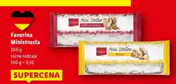 Lidl Ministrucla z marcepanem Favorina oferta