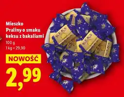 Lidl Praliny o smaku keksu z bakaliami Mieszko oferta