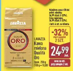 ALDI Kawa mielona Qualità Oro Lavazza oferta