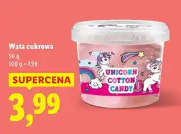Lidl Wata cukrowa Unicorn Cotton Candy Lidl oferta
