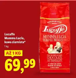 Lidl Kawa ziarnista Mamma Lucia 1 kg Lucaffe oferta