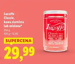 Lidl Kawa ziarnista Classic Lucaffe oferta