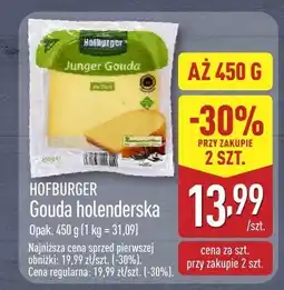 ALDI Ser gouda holenderska Hofburger oferta