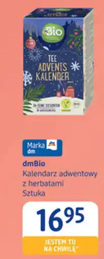 dm drogerie markt dmBio Kalendarz adwentowy z herbatami oferta