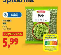 Lidl Bób mrożony Freshona oferta