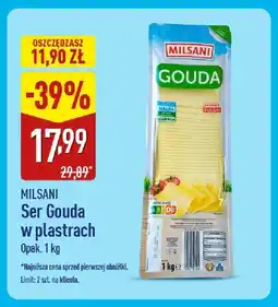 ALDI Ser Milsani Gouda w plastrach oferta