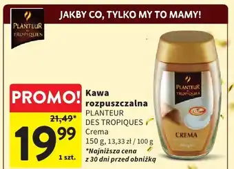 Intermarche Kawa rozpuszczalna Planteur des Tropiques Crema oferta
