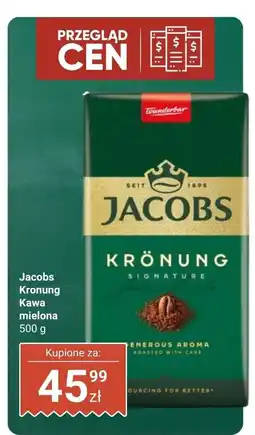 Biedronka Kawa mielona Kronung 500 g Jacobs oferta