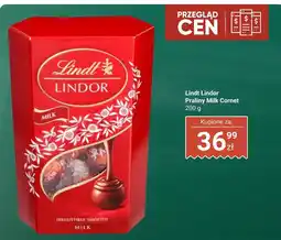 Biedronka Praliny Lindor Milk Cornet Lindt oferta