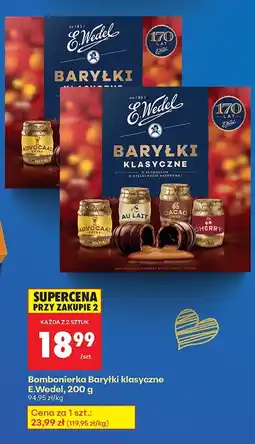 Biedronka Bombonierka Baryłki klasyczne E.Wedel oferta