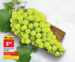 Biedronka Winogrono jasne Biedronka oferta