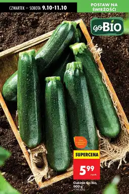 Biedronka Cukinia Go Bio oferta