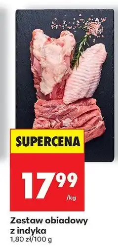 Biedronka Zestaw obiadowy z indyka Biedronka oferta