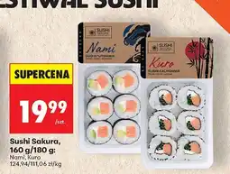 Biedronka Sushi Sakura Nami Kuro Sushi Factory oferta