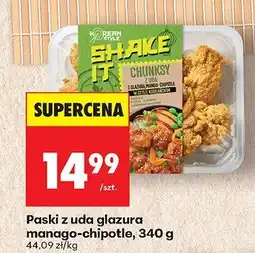 Biedronka Danie gotowe Paski z uda glazura mango-chipotle Shake It oferta
