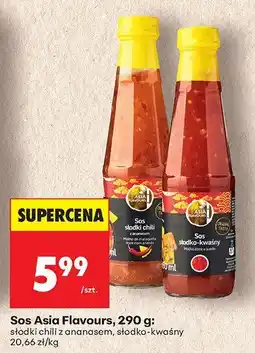 Biedronka Sos Asia Flavours słodki chili z ananasem, słodko-kwaśny oferta