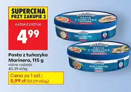 Biedronka Pasta z tuńczyka Marinero oferta