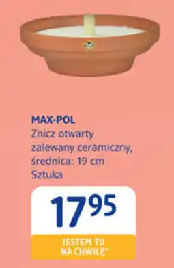 dm drogerie markt MAX-POL Znicz otwarty zalewany ceramiczny oferta