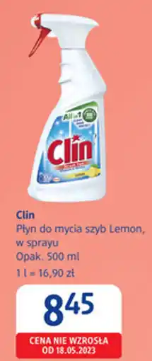 dm drogerie markt Clin Płyn do mycia szyb Lemon oferta