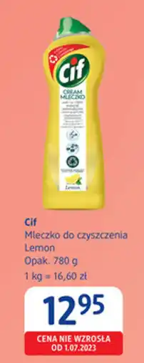 dm drogerie markt Cif Mleczko do czyszczenia Lemon oferta