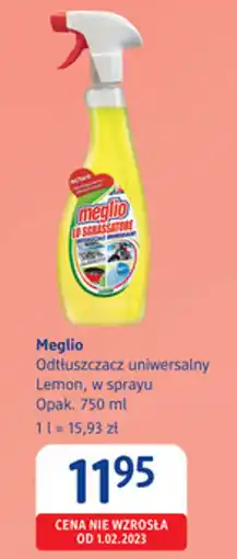 dm drogerie markt Meglio Odtłuszczacz uniwersalny Lemon oferta