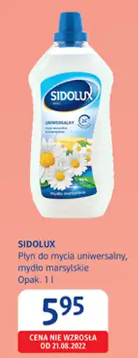 dm drogerie markt SIDOLUX Płyn do mycia uniwersalny, mydio marsylskie oferta