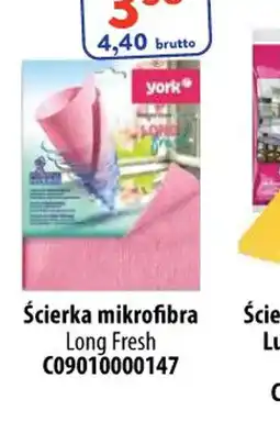 AT York Ścierka mikrofibra Long Fresh oferta