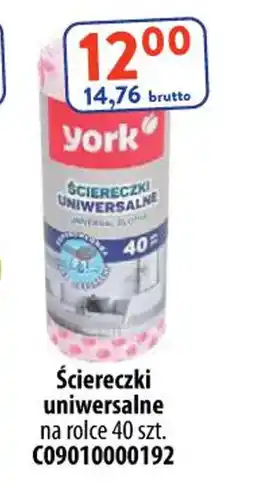 AT York Ściereczki uniwersalne na rolce oferta