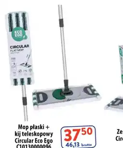 AT Eco Ego Mop płaski + kij teleskopowy Circular oferta