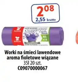 AT Worki na śmieci lawendowe oferta