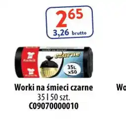AT Worki na śmieci czarne oferta