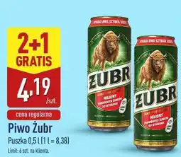 ALDI Piwo Żubr oferta