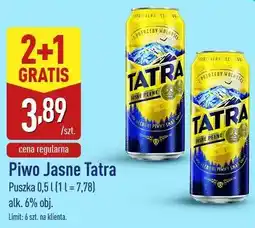 ALDI Piwo Tatra oferta
